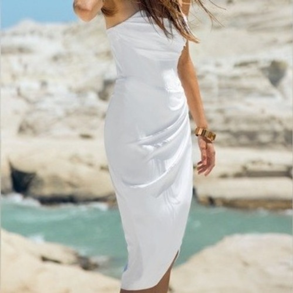 Bardot Revolve Jamila Corset Dress Orchid White XS / US 2‎ - Picture 2 of 16